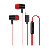 Casti cu microfon Canyon SEP-5, USB-C, Red