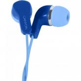 Casti cu microfon Canyon In-Ear CNS-CEPM02BL, 3.5mm jack, Blue