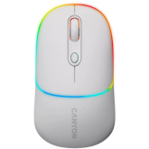 Mouse Optic Canyon MW-22, RGB LED, Bluetooth/USB Wireless, Snow White
