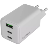 Incarcator retea Canyon CNS-CUW65ACC, 2 x USB-C, 1 x USB, 65W, White