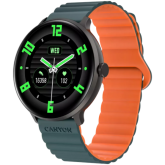 SmartWatch Canyon Jacky SW-69, 1.30inch, Curea Silicon, Green-Orange
