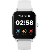 SmartWatch Canyon Wildberry SW74SS, 1.3inch, Curea Silicon, White