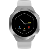 Smartwatch Canyon Hexagon SW-88, 1.43 inch, Curea Silicon, Silver