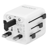 Incarcator retea Canyon Universal Travel Adapter OnTour One, 2500 W, White