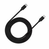 Cablu de date Canyon UC-9, USB-C - USB-C, 1.2m, Black