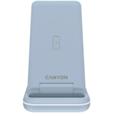 Incarcator wireless Canyon WS-304, 18W, Blue