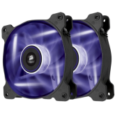Kit ventilatoare Air Series SP120, Purple LED, 2 x 120 mm, Black, 2 bucati