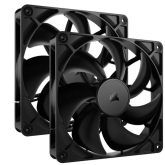 Ventilator Corsair RS140 PWM, 140mm, Black, 2 bucati