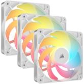 Kit ventilatoare Corsair RS120-R, ARGB LED, 120 mm, White, 3 bucati