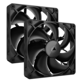 Ventilatoare Corsair iCUE LINK RX140, 140mm, 2 bucati, Black