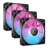 Ventilatoare Corsair iCUE LINK RX120 RGB, 120mm, 3 bucati