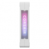 Ventilatoare Corsair iCUE LINK RX120 RGB, 120mm, 3 bucati, White