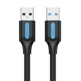 Cablu Vention CONBG, USB 3.0 male - USB 3.0 male, 1.5 m, Black