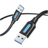 Cablu Vention CONBH, USB 3.0 male - USB 3.0 male, 2 m, Black