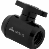 Conector watercooling Corsair Hydro X Series XF Ball Valve, Black
