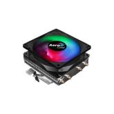 Cooler procesor Aerocool Air Frost 2 RGB, Black, 90mm