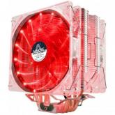 Cooler Procesor Inter-Tech Alseye Eddy, Red LED, 2x 120mm