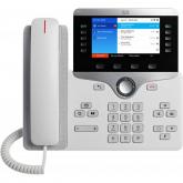 Telefon IP Cisco 8861, 5 Linii, PoE, White