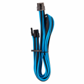 Cablu alimentare Corsair Premium individually sleeved, 0.65m, Blue
