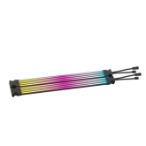 Cablu Corsair iCUE ARGB PSU Cable Strips, 2 x 200mm