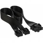 Cablu alimentare Corsair CP-8920284, 0.65m, Black