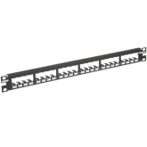 Patch Panel PANDUIT CP24BLY, 19 inch, 1U, 24 porturi, Black