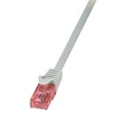 Patch cord Logilink CQ2052U, U/UTP, Cat6, 2m, White