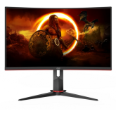 Monitor LED Curbat AOC CQ27G2S/BK, 27inch, 2560x1440, 4ms GTG, Black