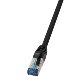 Patchcord Logilink CQ6085S, S/FTP, Cat6a, 7.5m, Black