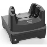 Cradle incarcare/comunicare Zebra CRD1S0T-RFD40-EC5X-COM-1R pentru Terminal Mobil EC5X/RFD40, 1 slot