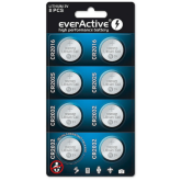 Baterii everActive Lithium 4 x CR2032, 2 x CR2025, 2 x CR2016, 3 V, Blister