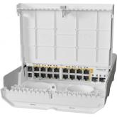 Switch MikroTik CRS318-16P-2S+OUT, 16 porturi, PoE