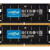 Kit Memorie SO-DIMM Crucial CT2K32G48C40S5 64GB, DDR5-4800MHz, CL40, Dual Channel