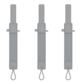 Curea de mana Honeywell CT37-HS-HC-3PK pentru Terminal mobil CT37, Grey, 3 bucati