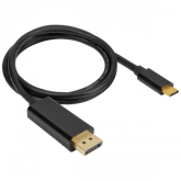 Cablu Corsair CU-9000005-WW, USB-C - DisplayPort, 1m, Black