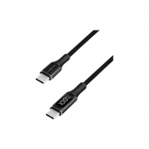Cablu de date Logilink CU0181, USB-C - USB-C, 1m, Black