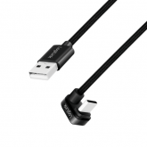 Cablu de date Logilink CU0193, USB-C - USB-A, 2m, Black