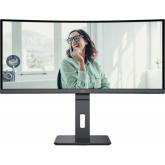 Monitor LED Curbat AOC CU34P3CV, 34inch, 3440x1440, 4ms GTG, Black