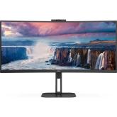 Monitor LED Curbat AOC CU34V5CW/BK, 34inch, 3440x1440, 4ms GTG, Black