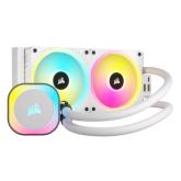 Cooler procesor Corsair iCUE LINK H100i White, RGB, 2x 120mm