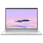 Laptop ASUS ExpertBook Chromebook Plus Enterprise CX5403CMA-QM0675, Intel Core Ultra 5 115U, 14 inch Touch, RAM 16GB, SSD 512GB, Intel Graphics, Chrome OS, Fog Silver