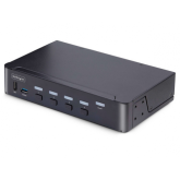 Switch KVM Startech D86A2-4-PORT-8K-KVM, Black