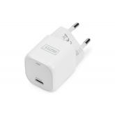 Incarcator retea Digitus by Assmann DA-10060, 1x USB-C, 3A, White