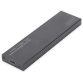 Rack SSD Assman Digitus DA-71115, USB-C 3.1, M.2, Black