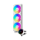 Cooler procesor PcCOOLER DA360 ARGB, ARGB LED, 3 x 120 mm, White