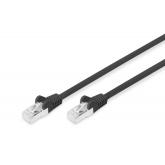Patch Cord Digitus by Assmann DB-160144-020-S, S/FTP, Cat6, 2m, Black