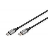 Cablu Digitus by Assmann DB-340105-010-S, DisplayPort male - DisplayPort male, 1m, Black