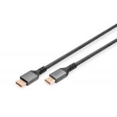 Cablu Digitus by Assmann DB-340111-010-S, DisplayPort male - DisplayPort male, 1m, Black