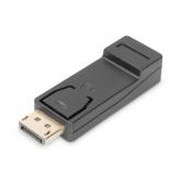 Adaptor Digitus by Assmann DB-340602-000-S, DisplayPort male - HDMI female, Black