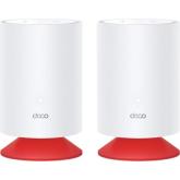 Router wireless TP-LINK Deco Voice X20 MESH, 2x LAN, 2 bucati